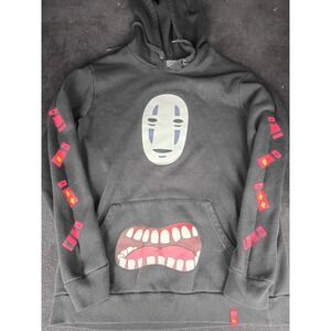 Studio Ghibli Spirited Away No Face Hoodie Our Universe Black Anime Mens Medium